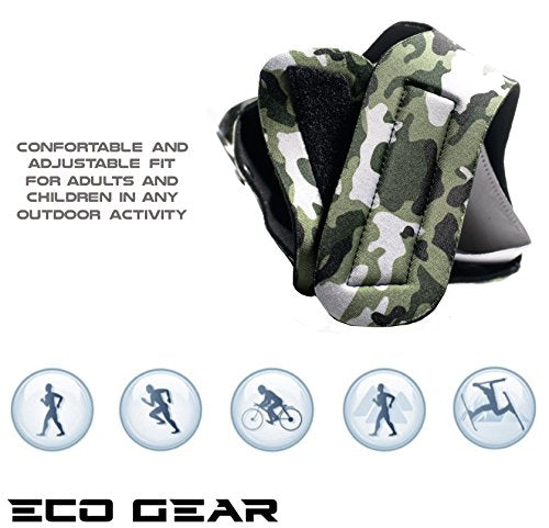 ECO-GEAR Anti Pollution Face Mask with Military Grade Protection | Anti Smoke, Exhaust Gas, Dust & Pollen - color: Camouflage-medium