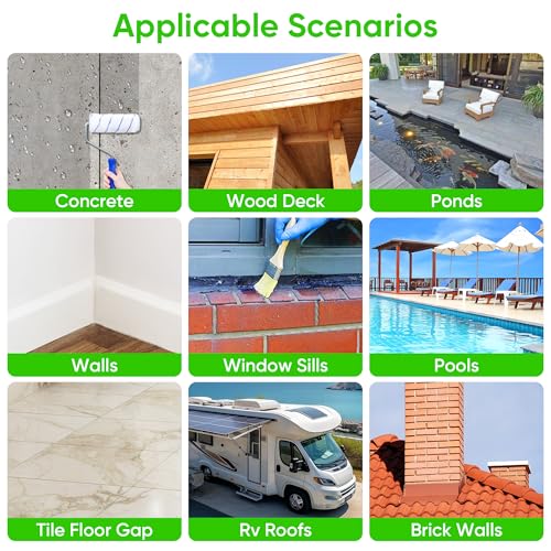 Invisible Waterproof Agent 35oz | Transparent Sealant for Bathroom, Shower, Concrete & Roof, Indoor/Outdoor Use - style: 35Oz