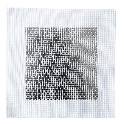 Wall Repair Drywall Repair kit, Self Adhesive Fiberglass 4 Inch Aluminum Wall Fiber Mesh Large Hole Repair Patch Sheetrock Ceiling Dry Wall Fixing Patch for Drywall Plasterboard - size: 4 in. x 4 in.