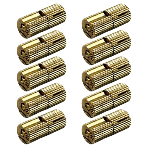 10Pcs Brass Barrel Hinges, Invisible Cabinet Furniture Hinges with 180 Degree Opening Angle, Hidden Box Hinges for DIY Jewelry Box Hand Craft (M12x27mm) - color: M12x27mm