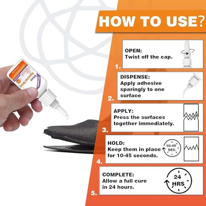 30g Shoe Glue - Instant Shoe Glue Sole Repair, Professional Grade Super Shoe Fix Adhesive, Clear Waterproof Quick Dry Shoe Glue for Soles Boots Sneakers Heels Hiking Shoes Leather Handbags - size: 30g*1, style: Shoe Glue