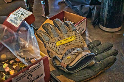 Ironclad Command Impact Work Gloves; Touch Screen Gloves Conductive Palm & Fingers, Impact Protection, Machine Washable - color: Brown, size: 2X-Large (Pack of 1)