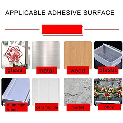 Pimoys 2mm / 3mm x 25m Double Sided Phone Adhesive Tape, 2 Rolls Heat Resistant High Adhesion Transparent Acrylic Tape, LCD Screen Sticker for Cell Phone Touch Screen Repair - size: 5mm/10mm