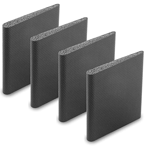 4 Pcs Door Corner Seals, Exterior Door Jamb Frame Seal, Self-Adhesive Wedge Draft Stoppers Foam Pads for Weather Stripping Noise Isolating (Black) - color: Black, size: 4PCS