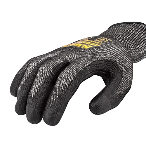 DEWALT DPG860 Cut Protection Level A5 PU Touchscreen Glove - Size XS - size: X-Small