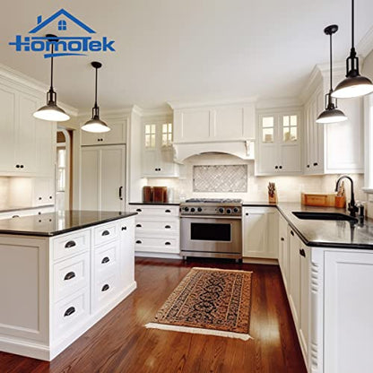 HOMOTEK 6 Pack Drawer Bin Cup Pulls Dresser Pulls for Cabinets Oil Rubbed Bronze - 3 Inch Hole Centers Furniture Handles,Kitchen Cabinet Hardware - color: Oil Rubbed Bronze, size: 6 Pack