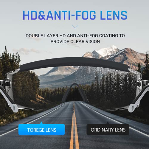 Anti Fog Safety Glasses Safety Goggles Over Glasses Protective Glasses with Anti Scratch Lenses Adjustable - color: 2 Pack (Black + Grey)