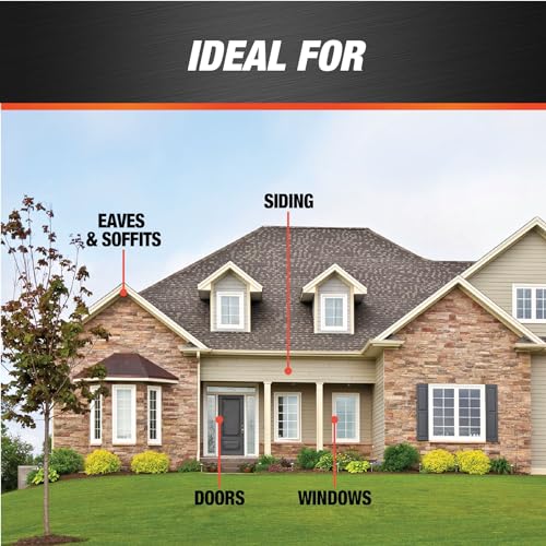 DAP Dynaflex Ultra Advanced Exterior Sealant, Black, 10.1 Oz (7079818220) - color: Black, size: 10.1 Oz