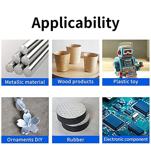 Super Glue 20g, Instant Adhesive for Plastic & Other Materials, DIY Crafts, Tube, PVC, ABS, PBT, PS, PA, PC, PM, MA, Nylon