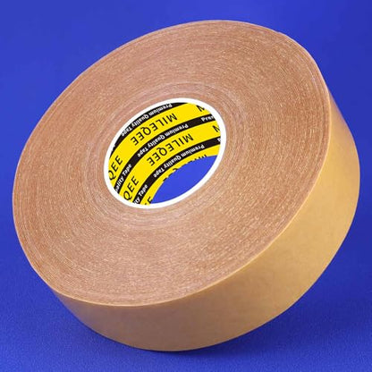Double-Sided Tape Strong and Tough, 1in x 66FT(20m), Durable Duct Cloth Carpet Rugs Fiberglass Mesh Tape, High Stickiness 2 Sided, Multipurpose Removable Residue-Free, Easy Tear - size: 1" x 66FT