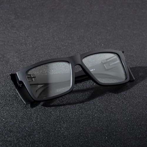 UV400 Bluelight Transition Photochromic Safety Glases Anti Scratch and Impact Resistant,Meets ANSI Z87.1 Standard - color: Matte Black