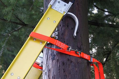 Levelok Ladder Saftey Strap - Top of Ladder - 375 lb Duty Rated - Model LSS-150-ORH - 9' Length