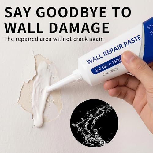 Drywall Repair Kit with Scraper, 2026 New Wall Mending Agent for Holes, Cracks, Small Damage, Quick Easy Solution for Home Wall Efficient Patch Repair (3 pcs) - color: 3 pcs