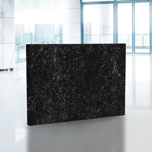Americo Black Strip Stripping Floor Pad, 14"x28", 5 Pads/Case, Made of 100% Recycled Content, USA Made - size: 14"x28"