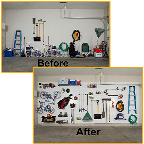Slatwall Hooks Slatwall Accessories Utility Hooks Garage Storage Tool Organizer Large Heavy Duty Garage Panels Hooks for Ladders Bulk Items - size: Slatwall Hooks 12pack