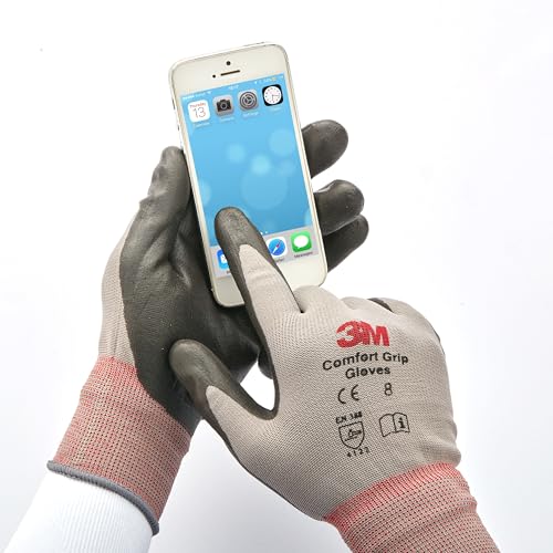 3M Comfort Grip Gloves - General Use - size: 2 Count (Pack of 1)
