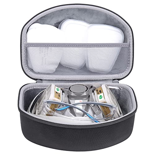 co2CREA Hard Travel Case Replacement for 3M Reusable Face Piece - style: Case for 3m Paint Projector Medium Face Piece