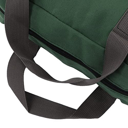 Tool Bag, Wide Mouth Design, Hand Tool Bag, Large Capacity, Waterproof, Heavy Duty, Portable Tool Tote for Vehicle Maintenance, Carpentry, Technicians (12 inch)