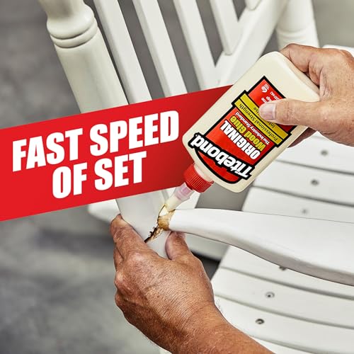 Titebond Original Wood Glue ProJug 2.15 Gal. – Professional-Grade Adhesive for Woodworking, Hardboard, Particleboard, Leather & Cloth, Great Sandability, Easy Water Cleanup – 50609 - size: 2.15 Gal.