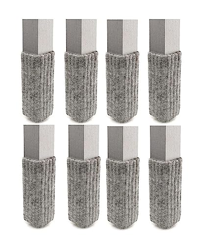 Furniture Sock Floor Protectors, The Original Furniture Sock (Grey, x-Small) - color: Grey, size: X-Small