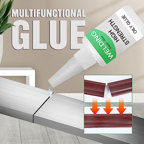 Jue Fish Glue, Welding High-Strength Oily Glue Universal Super Glues Gel, Instant Bonding, Strong Adhesion, Jue Fish Multifunctional Welding Glues for Metal,Plastic,Wood,Ceramics,Leather,Glass (2 PCS) - color: 2 PCS