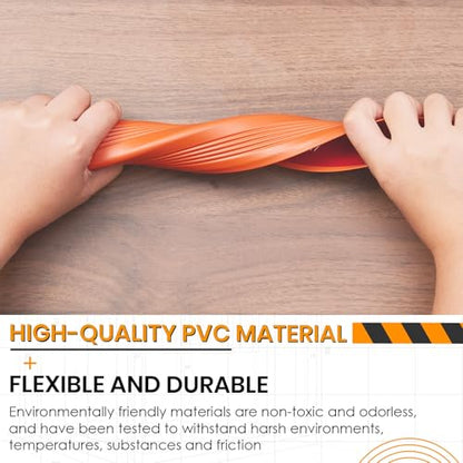 Briwooody Ladder Stabilizer for Gutters and Roof Ladder Safety Covers Grip Strips Extension Accessory Non Skid Anti Slip Tape, Fall Prevention Scratch Protection, Strong Grip