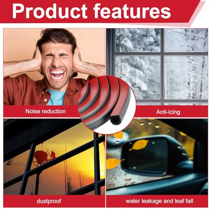 Pangda 18Ft D Shape Rubber Weather Stripping Foam Self-Adhesive EPDM Seal Strip for Noise Reduction Waterproof Dustproof for Cars Boats RVs Windows Doors (3/4" W x 3/4" H) - size: 18ft L, style: 3/4" W X 3/4" H