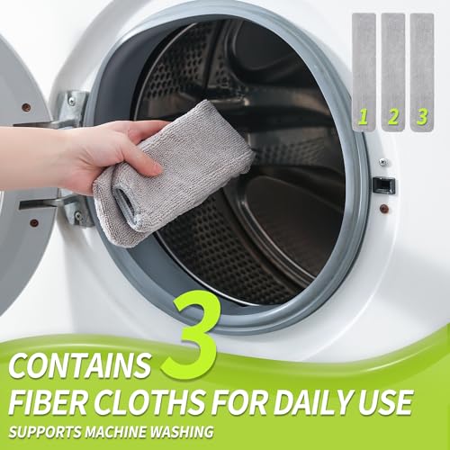 IVYROLL Skinny Duster with Extension Pole for Under Furniture, Under Appliance Cleaning Tool with 3 Microfiber Dusting Cloths, Retractable Flat Duster for Under Refrigerator, Tight Spaces, Gap - color: Set C: Gap Duster & Replacement