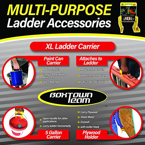 Boxtown Team Ladder Carrier (XL Yellow) - color: XL Yellow