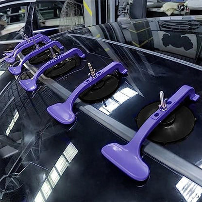 ZKTOOL 6PC Suction Cup Clamp Set, Class Clamps Kit for Car Convertible Glass Windshield Top Repair Gluing,Convertible Window Glass Repair Clamp,Convertible Top Suction Cup Clamps，With Sponge Pad