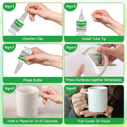 High Strength Welding Oily Glue, 2025 New Universal Glue Super Glue Fast Repair, Multifunctional Oily Welding Super Strong Bonding Magic Glǔe for Tile, Shoes, Glass, Ceramic, Plastic (1PCS) - color: 1PCS