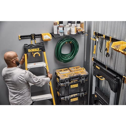DEWALT Tool Organizer, Ladder Hook, 25lb Capacity, DEWALT Workshop Storage System Compatible (DWST82810) - style: Ladder Hook
