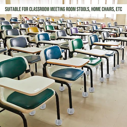 Macarrie 300 Pcs Precut Tennis Balls Bulk 2.5 Inch Chairs Leg Floor Protector Grey Heavy Duty Long Lasting Glide Coverings Non Slip for Classroom Furniture Legs Protection