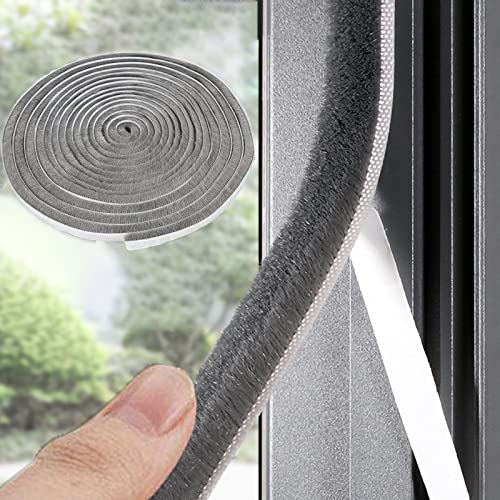 Weather Stripping Door Window Seal Strip 33 Ft, Selfadhesive Strong Adhesion, soundproofing, Draft Blocker, Dustproof, Suitable for Doors and Windows Cabinet Doors, 0.35 Wide X 0.6 Inch Thick, Gray - size: 33ft, 0.35'' Wide X 0.6'' Thick
