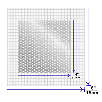 Wall Repair Drywall Repair kit, Self Adhesive Fiberglass 4 Inch Aluminum Wall Fiber Mesh Large Hole Repair Patch Sheetrock Ceiling Dry Wall Fixing Patch for Drywall Plasterboard - size: 4 in. x 4 in.