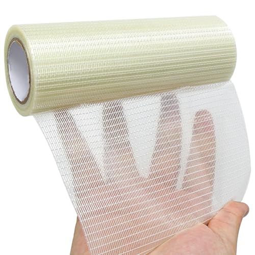 Tikfoam RV Awning Repair Tape for Tarp, Boat Covers Repair Tape,Tent, Greenhouse, Sail Tape, Tear Repair Patch Kit, Waterproof, 6 Inch Wide 30FT Long, Reinforced - color: Clear, size: 6 inch x 30 ft