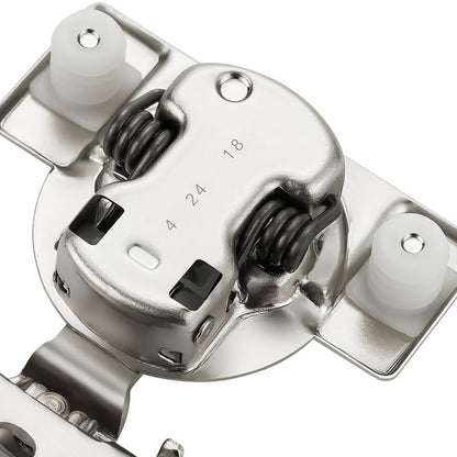 Ravinte 2 Pack 1 Pair 5/8 inch Overlay Soft Close Kitchen Cabinet Hinges Stainless Steel Adjustable Kitchen Hinges Satin Nickel Cabinet Hardware - size: 5/8 inch Overlay