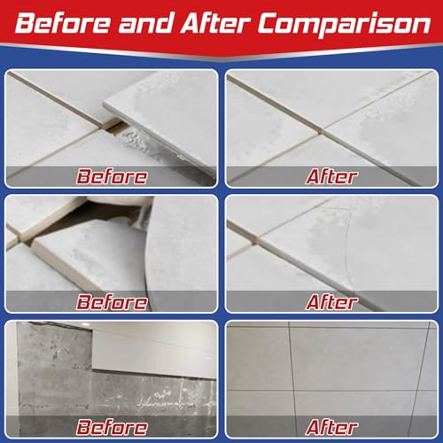 Yeardera Heavy Duty Construction Adhesive, 7.4 Ounce Cement Glue Squeeze Tube, Versatile Construction Glue for Tile, Floor, Stone, Wood, Wall & More, Pack of 1 (CZJS-001)