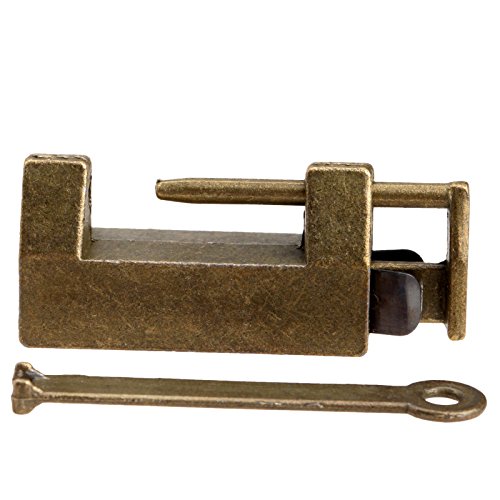 dophee Retro Decorative Lock, Latch Hasps, Pulls Handles, Hinges and Corner Brackets Hardware Kit for Jewelry Box Cabinet Wooden Box Handcrafts Project - style: Corner Bracket Kit