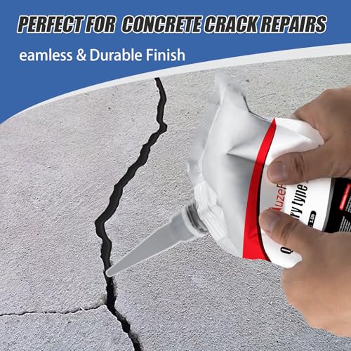Asphalt Crack Filler, Asphalt Concrete Crack Repair Sealant, Waterproof Self-Leveling Crack Filler for Outdoor Cracks, Driveways, and Sidewalks(2 Pack,2.21LB) - style: 2 Pcs,2.21LB
