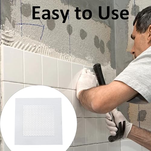 6PCS 6” Drywall Repair Kit, Aluminum Wall Patch with Galvanized Plate, Self Adhesive Fiberglass Dry Wall Hole Patches for Drywall Ceiling Sheetrock - size: 6”