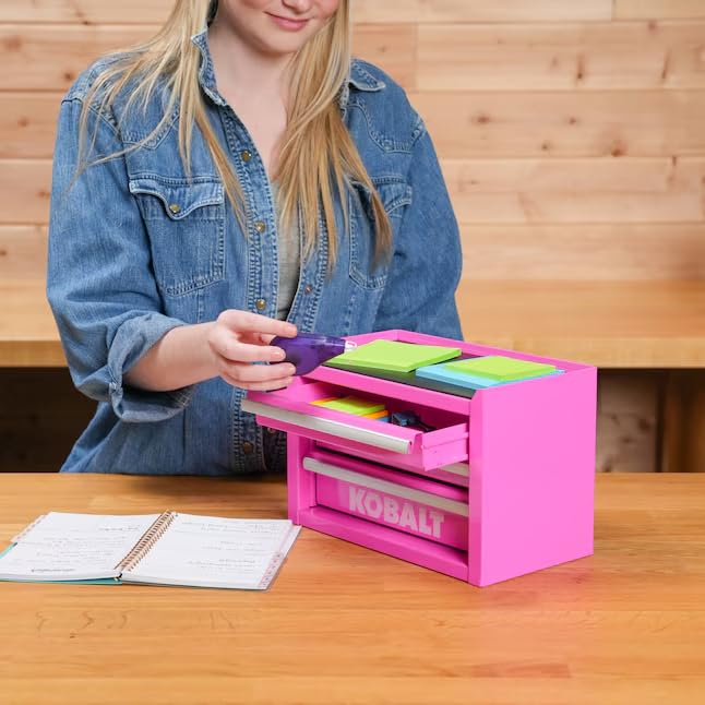 K.balt Mini Tool Boxes (Hot Pink, 3 Drawer) - color: Hot Pink, size: 3 Drawer