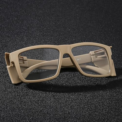UV400 Bluelight Transition Photochromic Safety Glases Anti Scratch and Impact Resistant,Meets ANSI Z87.1 Standard - color: Desert Tan