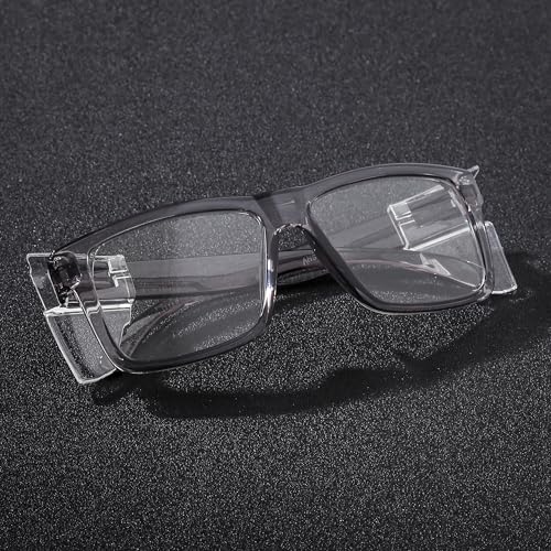UV400 Bluelight Transition Photochromic Safety Glases Anti Scratch and Impact Resistant,Meets ANSI Z87.1 Standard - color: Glossy Smoke