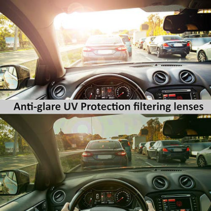 Fit Over Wrap Sunglasses Polarized Lens Wear Over Eyeglasses 100% UV Protection for Men and Women - color: Smoke Lens and G15 Lens