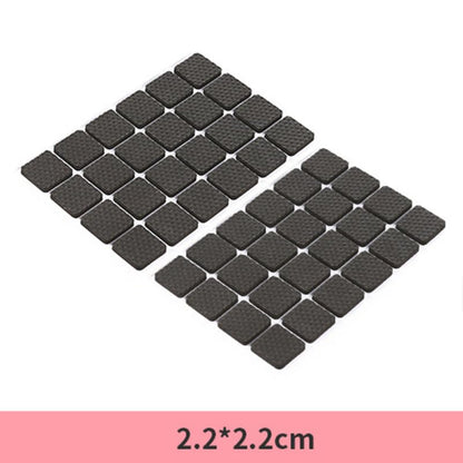Garneck 48pcs Non Slip Furniture Pads Felt Furniture Sliders for Carpet Floor Protector Pads for Chairs Tables Self-Adhesive