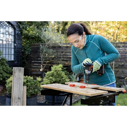 BLACK+DECKER Workmate 825 Deluxe Dual-Height Workbench, WM825-XJ