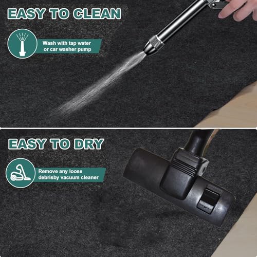 Oil Spill Mat, 29 * 36in Garage Floor Mat for Under Car, Absorbent Oil Pad, Waterproof Backing Protects Floor(2 Pack) - size: 29*36in（2Pack)