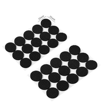 156PCS Furniture Grippers Felt Furniture Pads for Hardwood Floors Non Slip Pads Legs Self Adhesive Rubber Feet Anti Slide Hardwood Floor Protectors