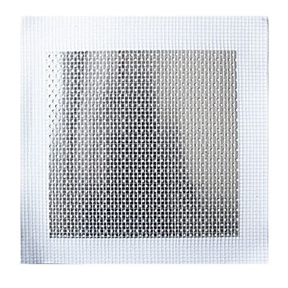 Drywall Repair Patch, Wall Patch Repair Kit, Self Adhesive Wall Mesh Repair, Large Hole Patch for Drywall, Sheet Rock Patch, Aluminum Sheetrock Ceiling Dry Wall Patch and Grit Sandpaper Scraper - size: 6 in. x 6 in.